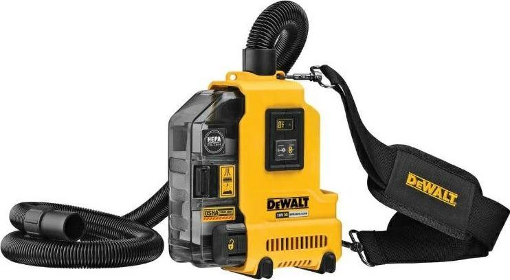 Dulkių surinkimo sistema DeWalt DWH161N-XJ; 18 V; (be akumuliatoriaus ir pakrovėjo)
