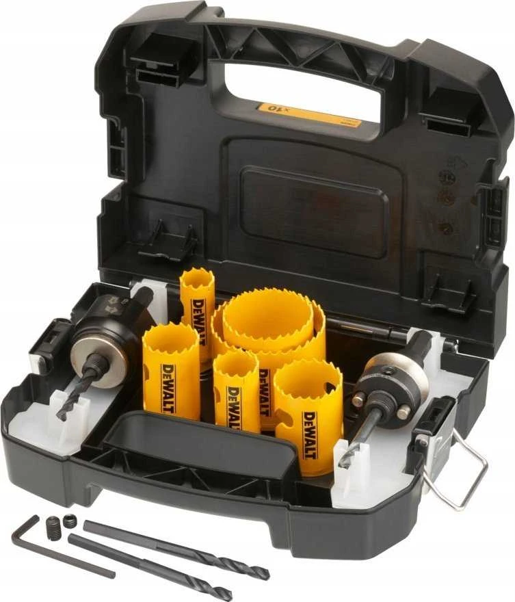 Grąžtas Dewalt otwornica bim extreme komplektas 10vnt.
