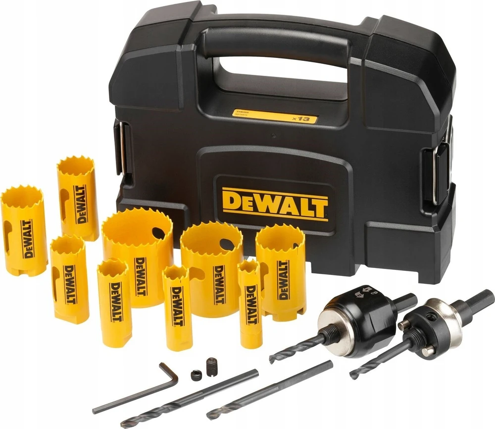 Gręžimo karūnų komplektas DeWalt DT90356-QZ; 16-64 mm; 11 vnt.
