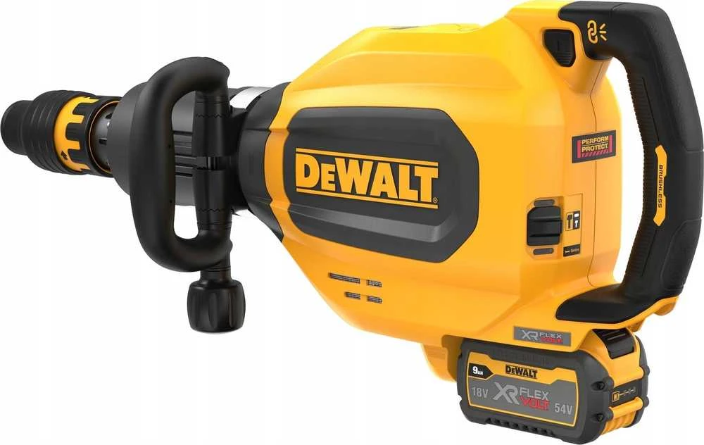 griovimo plaktukas 27J, SDS-Max laikiklis, 54 V ličio jonų 3x9,0 Ah, FLEXVOLT DeWalt [DCH911X3-QW]