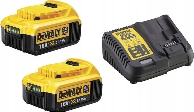 Akumuliatorius DeWalt DCB1104M2-QW; 18 V; 2x4,0 Ah; Li-ion
