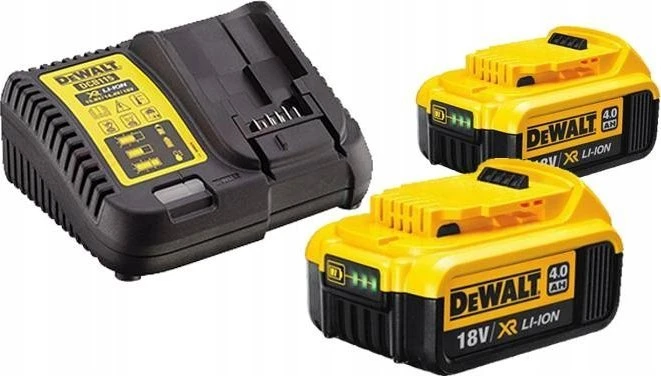 Akumuliatorius DeWalt DCB1104M2-QW; 18 V; 2x4,0 Ah; Li-ion