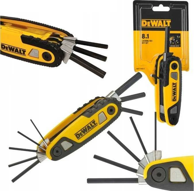Šešiakampių raktų rinkinys DeWalt DWHT0-70263; 8 vnt.