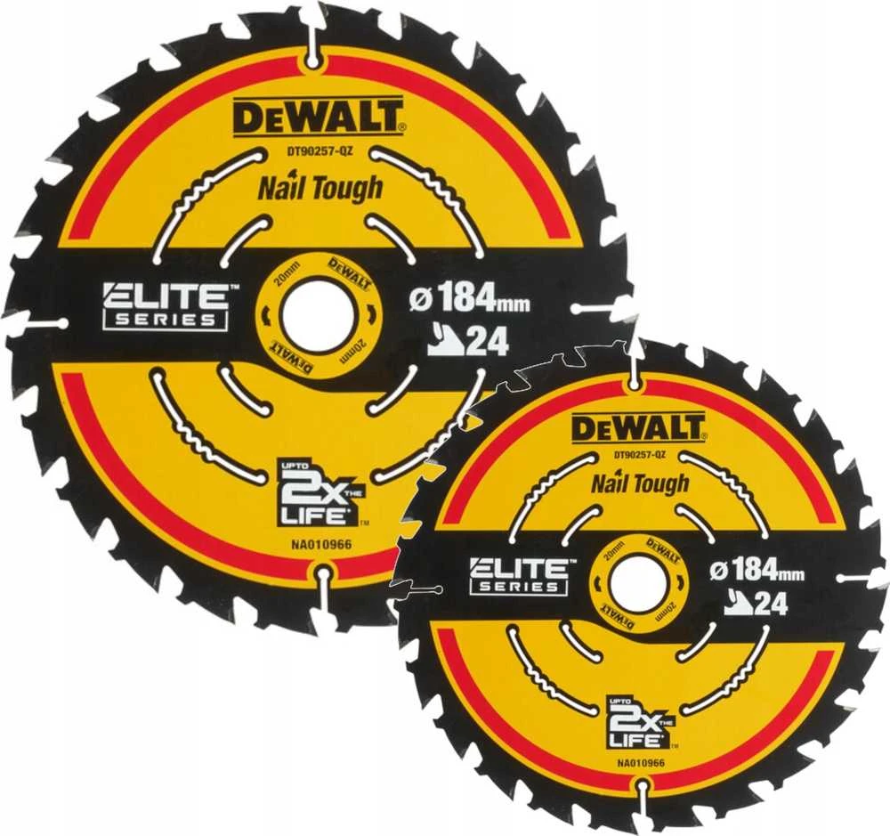 Pjovimo diskas medienai DeWalt DT10401-QZ; 184x16 mm; 24T