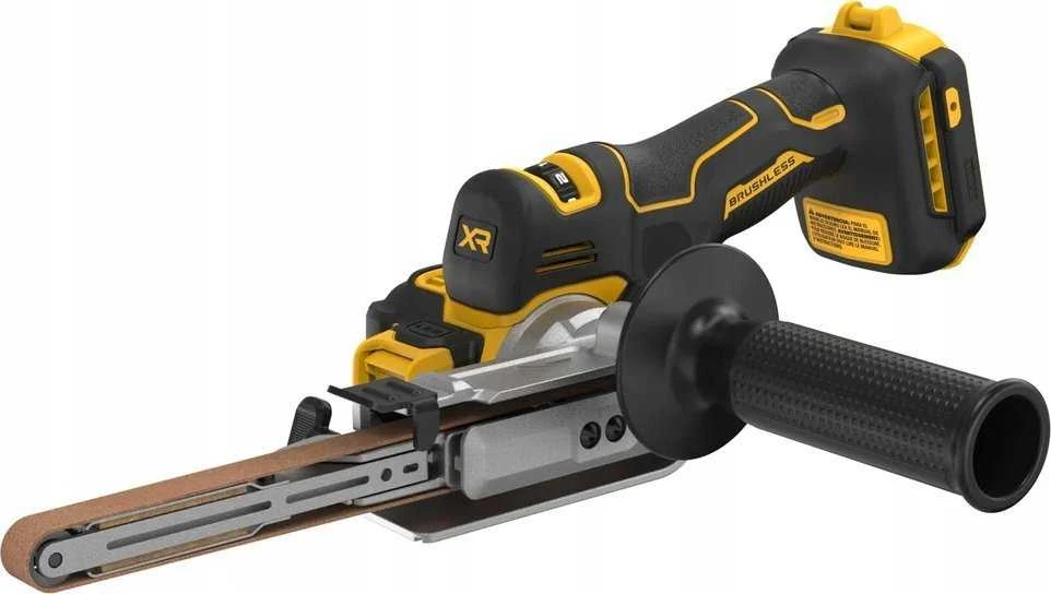 Juostinis šlifuoklis DeWalt DCM200N-XJ; 18 V (Be akumuliatoriaus ir pakrovėjo)