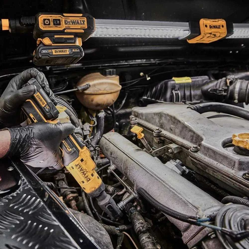 DEWALT terkšlė 12V 3/8" 81Nm 1x2,0Ah DCF503D1