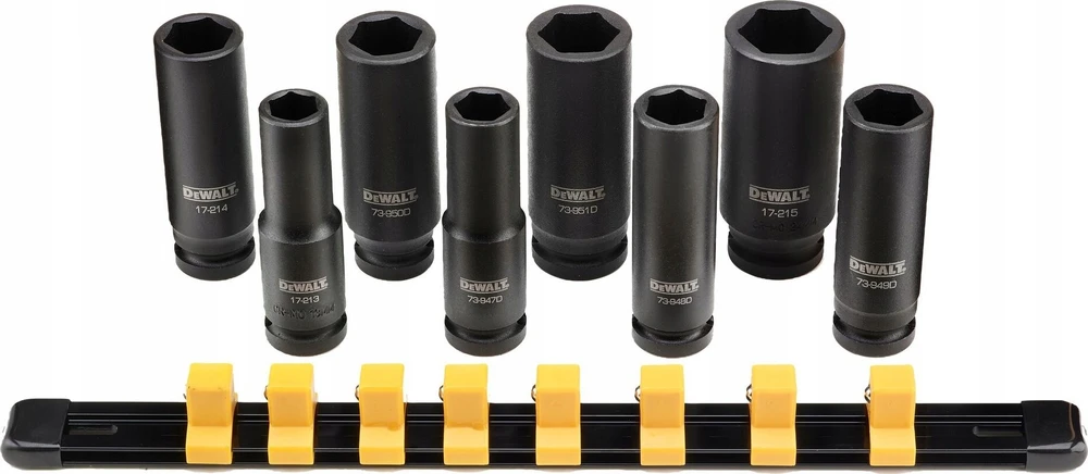 Smūginių sukimo galvučių komplektas DeWalt DWMT86090-0; 13-24 mm; 8 vnt.