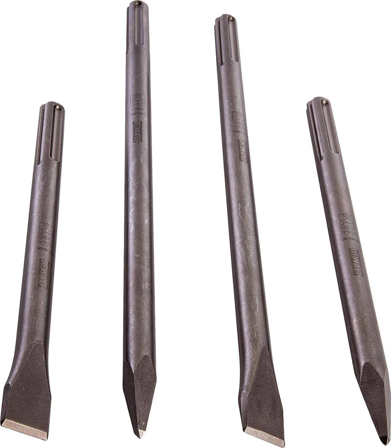 Grąžtas DEWALT SDS-MAX KALTŲ RINKINYS 4Vnt