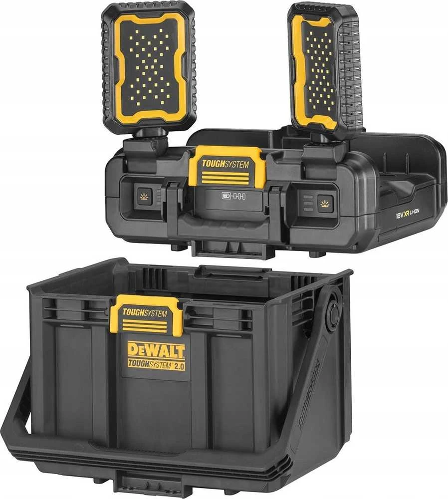 Įrankių dėžė DeWalt DWST08061-1 + prožektorius