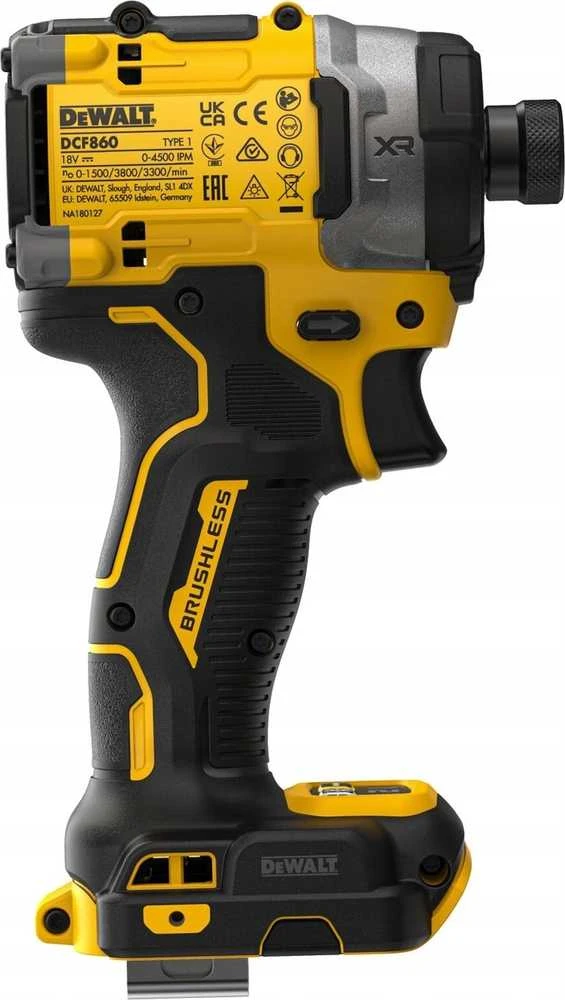 Smūginis suktuvas DeWalt DCF860E2T-QW; 18 V; 2x1,7 Ah akum.