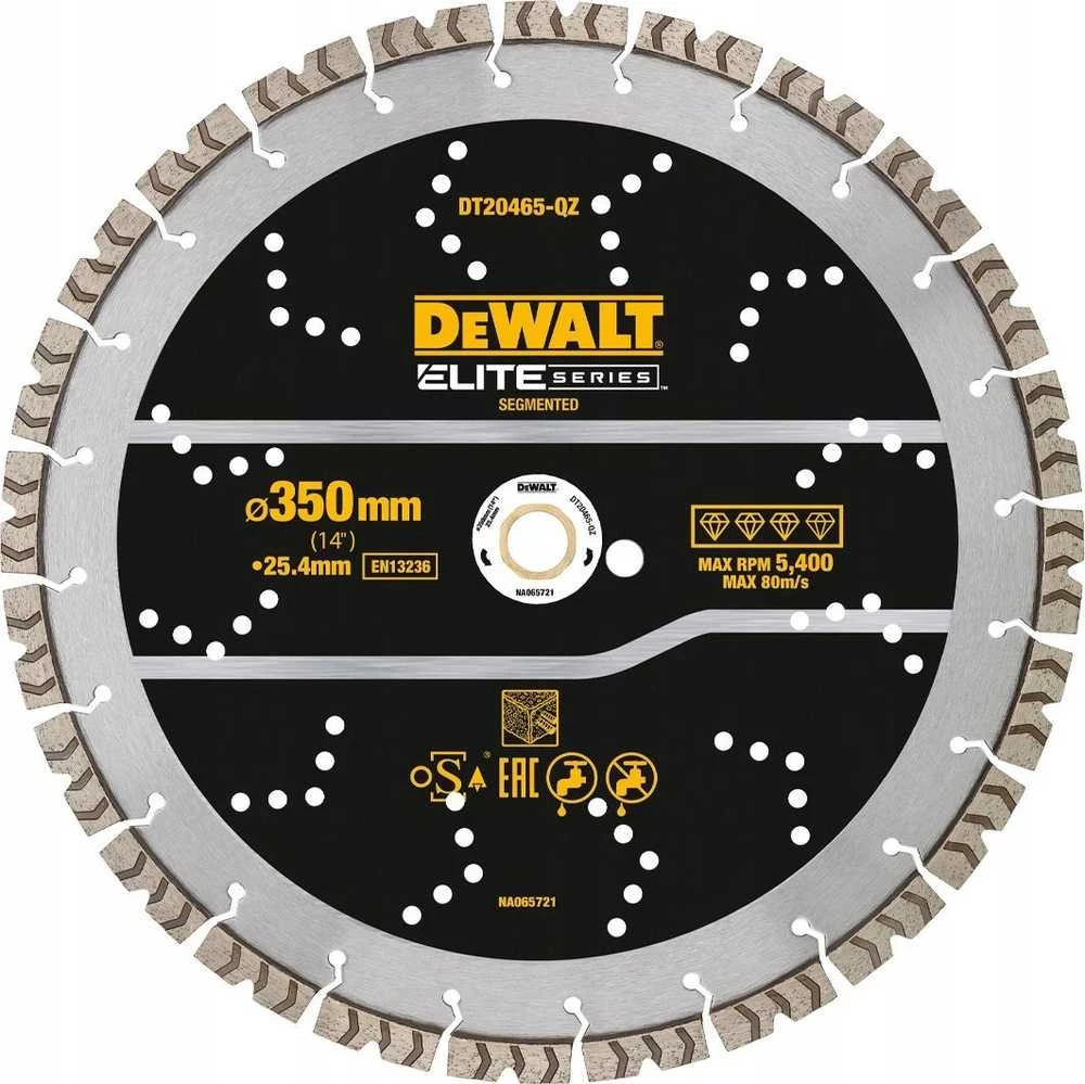 Deimantinis pjovimo diskas DeWalt DT20465-QZ; 350x25,4 mm
