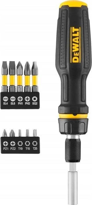 DEWALT TELESKOPINIS LAIKIKLIS SU antgaliais 10vnt
