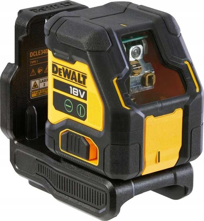 Kryžminis lazerinis nivelyras DeWalt DCLE34021D1-QW; 18 V; 1x2,0 Ah akum.