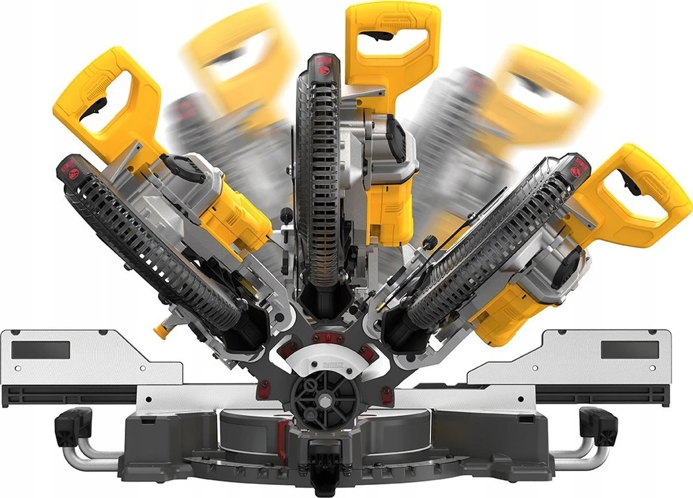 DeWALT skersinio pjovimo staklės DCS781N, FLEXVOLT 54V, 305 mm, be akumuliatoriaus ir kroviklio
