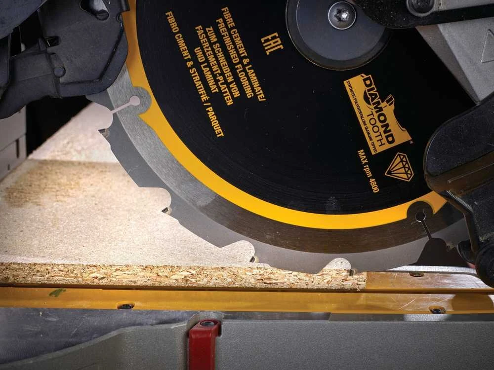 Pjovimo diskas fibrocementui DeWalt DT1475-QZ; 16T; 305 mm