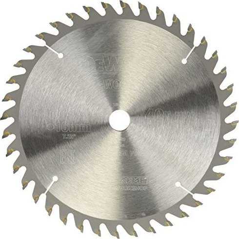 Pjovimo diskas medienai DeWalt Extreme; 184x2,6x16,0 mm; Z40; 10°