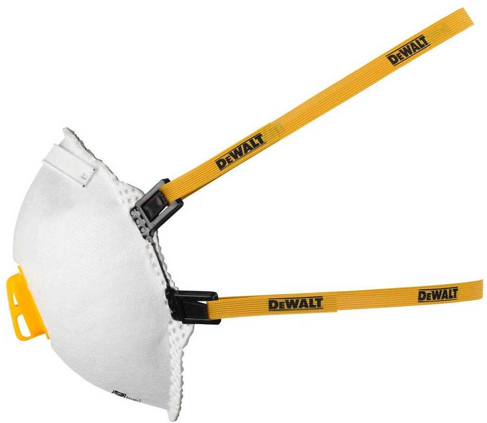 Dewalt maski ochronne su zaworem ffp3, 2 vnt DXIRFFP32