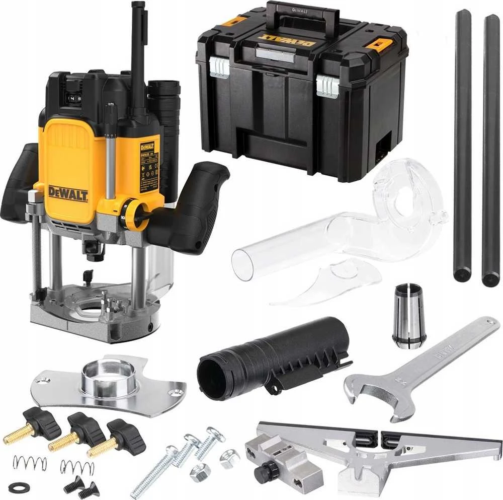 Elektrinė freza DeWalt DWE625KT-QS; 2300 W