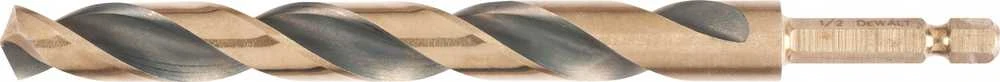 Grąžtas metalui HEX 1/4, 13,0 mm, DeWALT