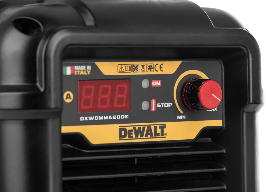 Dewalt Suvirinimo inverteris 190 A, MMA, elektrodai 1,6–5,0 mm DXWDMMA200E
