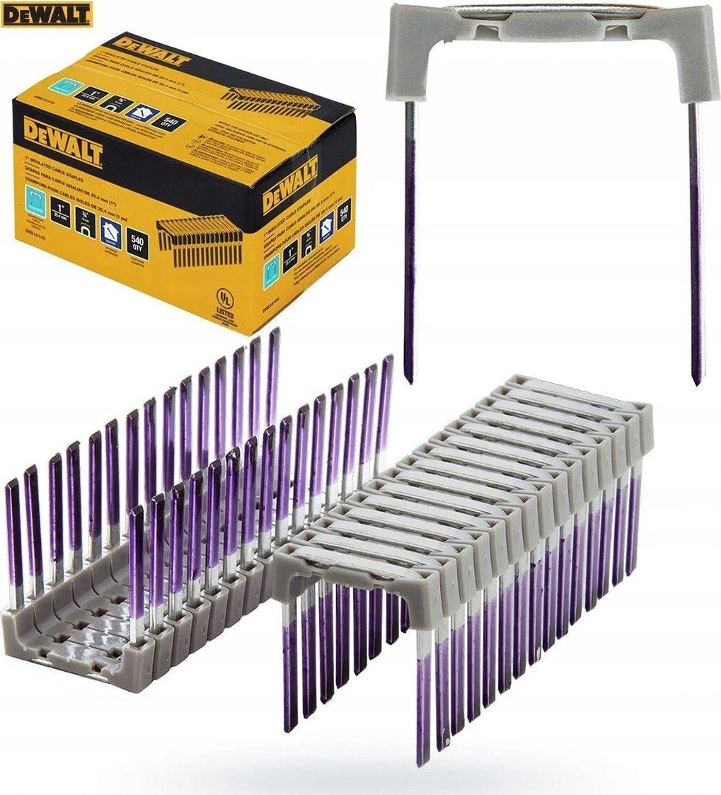 Kabės DeWalt DRS18100-XJ; 25x19 mm; 540 vnt.