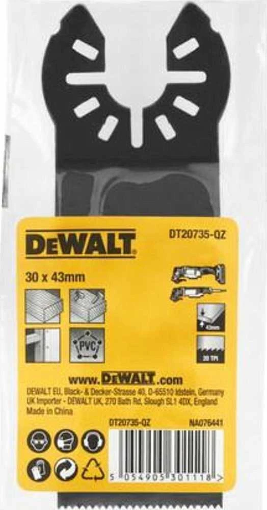 DeWalt DT20735 kelių įrankių peiliai
