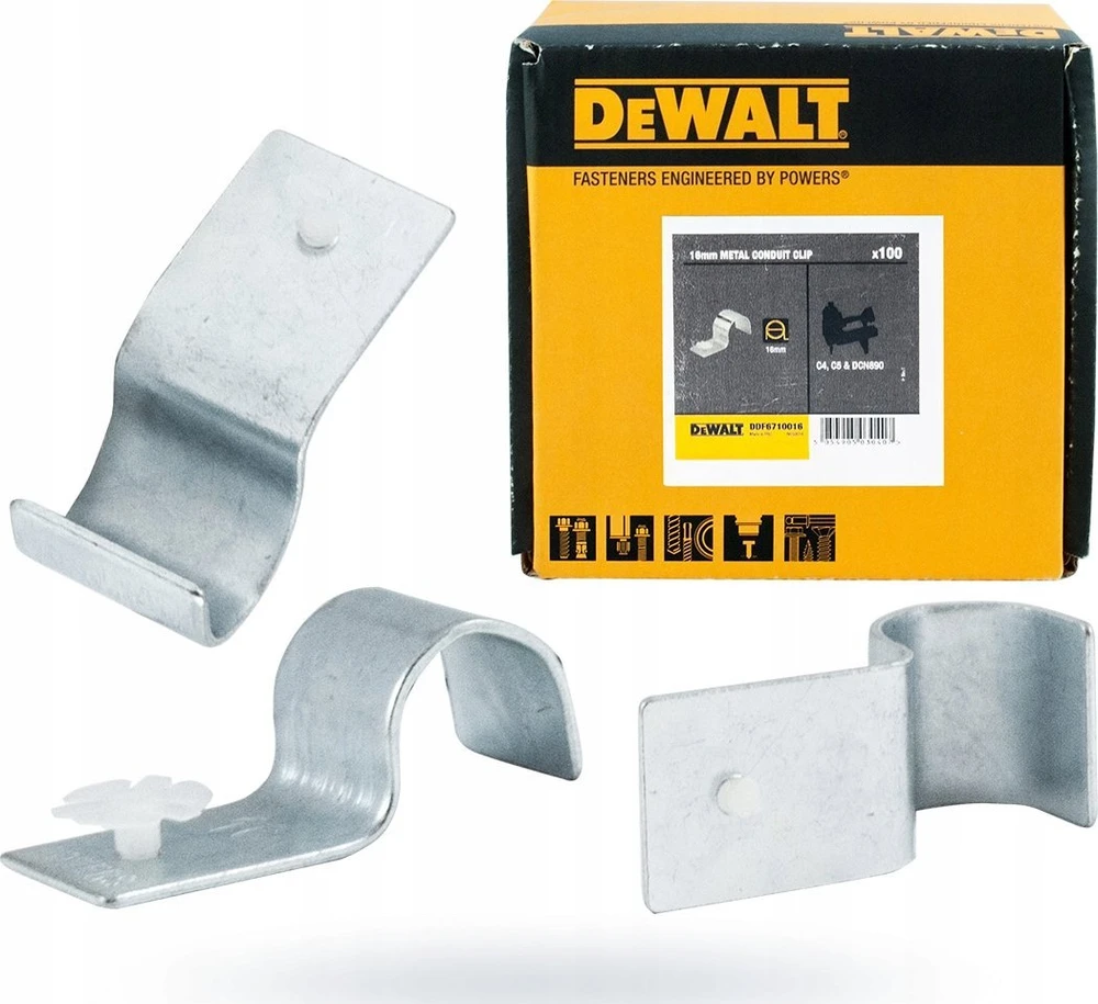 Tvirtinimo elementas DeWalt DDF6710016; 16 mm; 100 vnt.
