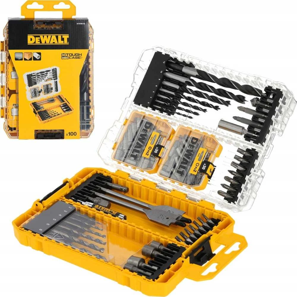 Grąžtas DEWALT GRĄŽŲ IR GRĄŽŲ RINKINYS 100 vnt.