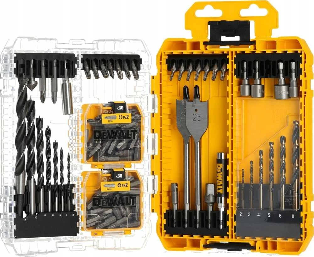 Grąžtas DEWALT GRĄŽŲ IR GRĄŽŲ RINKINYS 100 vnt.