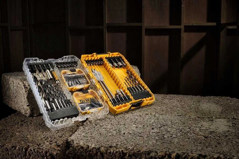 Grąžtas DEWALT GRĄŽŲ IR GRĄŽŲ RINKINYS 100 vnt.