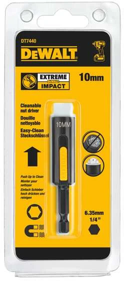 DEWALT KOŃCÓWKA Z NASADKĄ 10mm