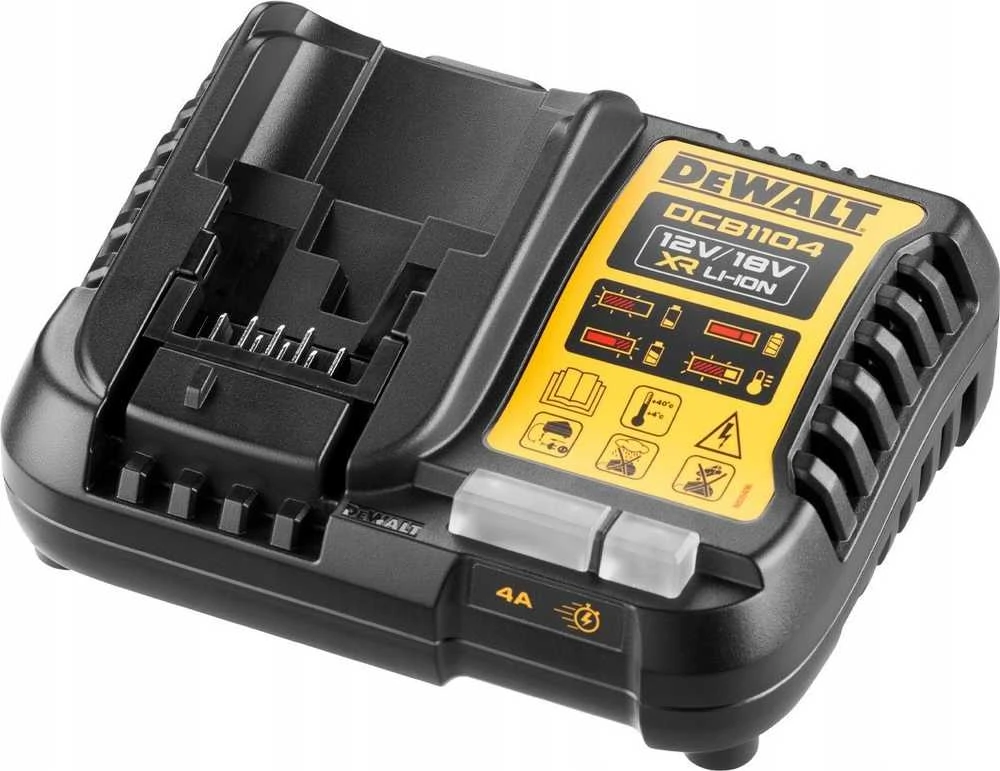 Kroviklis su akumuliatoriais Dewalt DCB1104P2-QW, 12/18 V