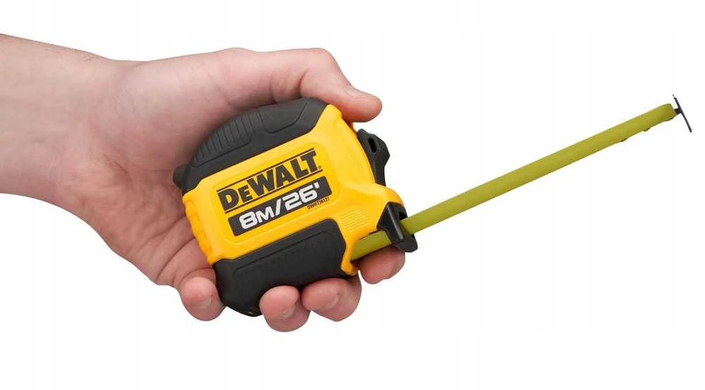 DEWALT MATUOKLĖ 8m/16ft PREMIUM 28mm