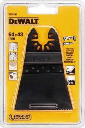 Įpjaunamasis pjūklelis DeWalt DT20748-QZ; 64 mm