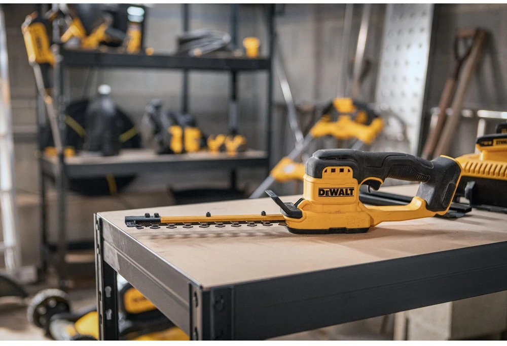 Dewalt kompkatiškos gyvatvorių žirklės DCMHT520n, 18V, be akumuliatoriaus ir kroviklio
