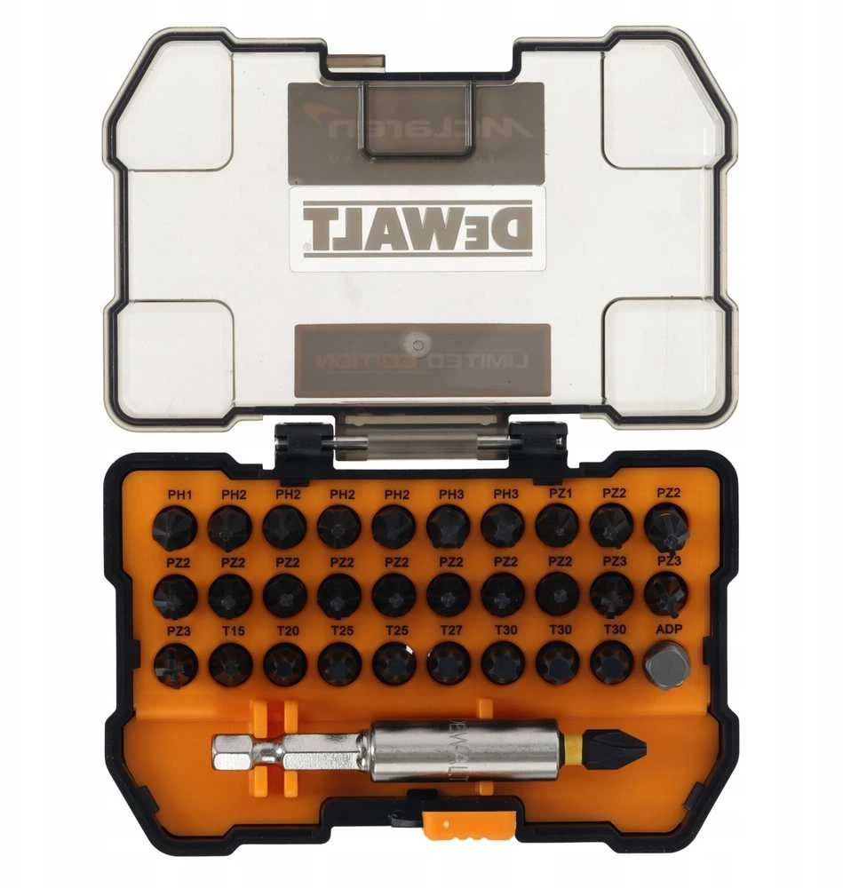 Atsuktuvo antgalių rinkinys Dewalt 32 vnt