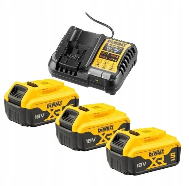 DEWALT KOMPLEKTAS COMBO 18V DCK266P3T (DCD796, DCF887) 3×5,0Ah TSTAK