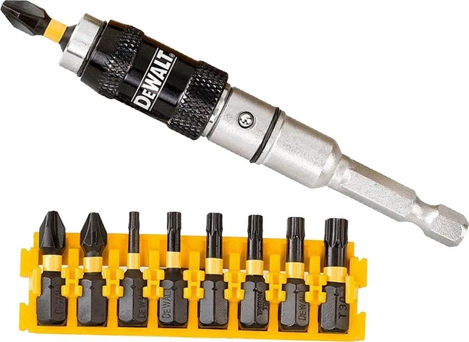 Sukimo antgalių rinkinys IR TorsionA 10 vnt., DeWalt