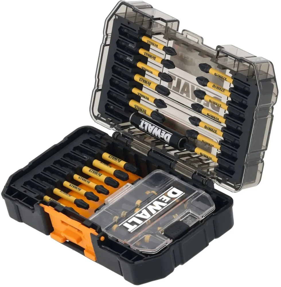 Grąžtas Sukimo antgalių komplektas DeWalt DT70908T; 51 vnt.