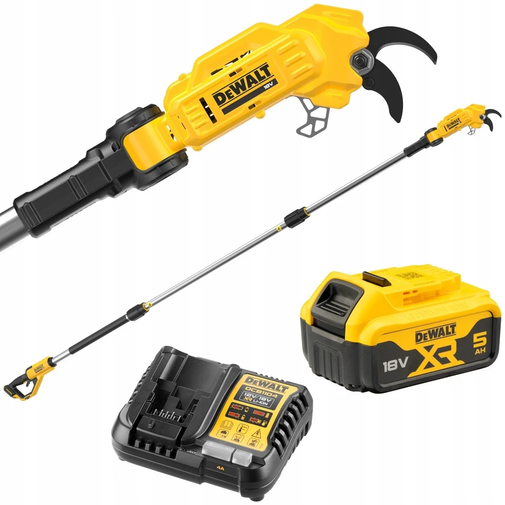 Universalus šakų genėtuvas DeWalt DCMPP569P1-QW; 18 V; 1x5,0 Ah akum.