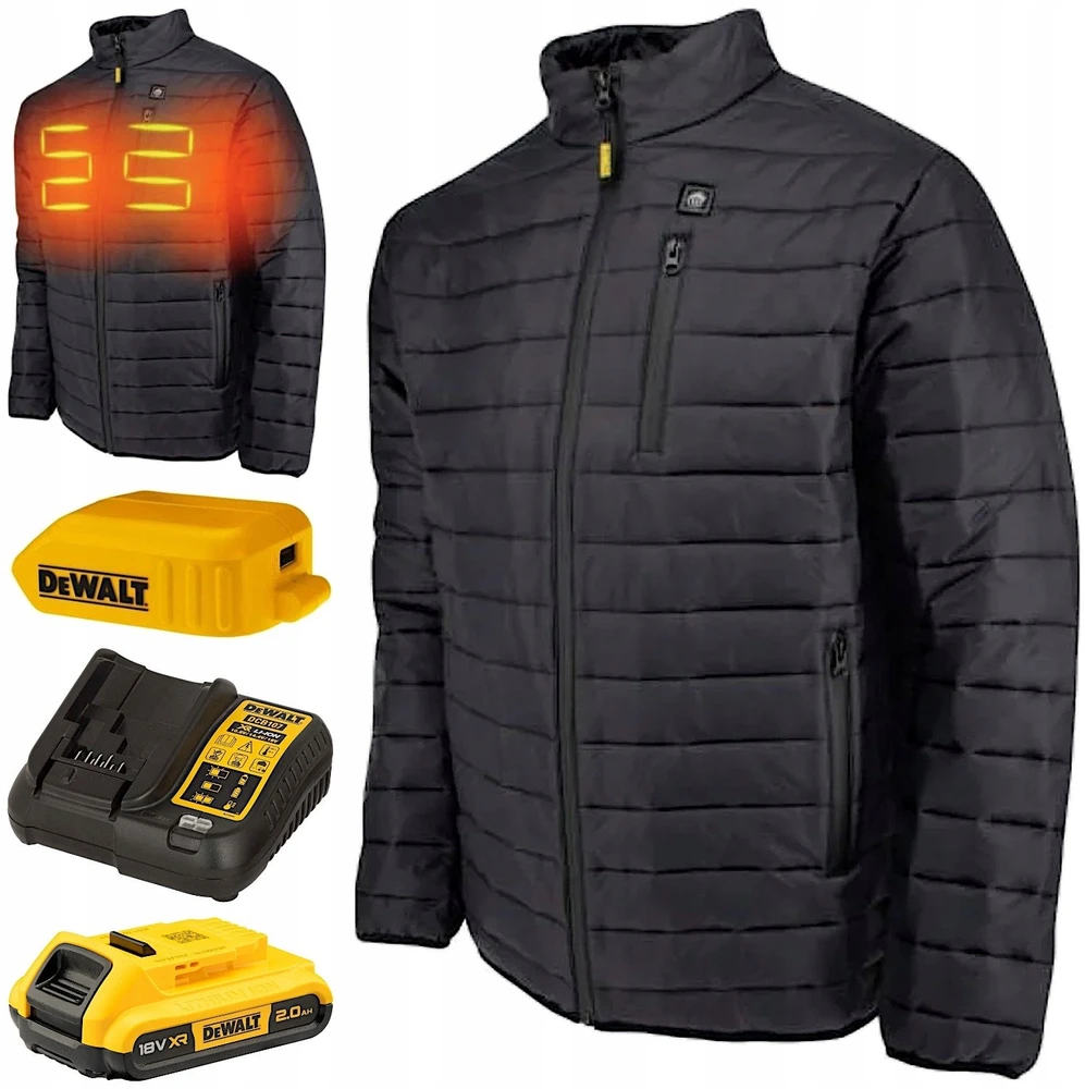 DEWALT šildoma striukė M