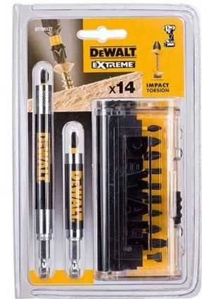 Sukimo antgalių rinkinys DeWalt DT70512T-QZ; 14 vnt.