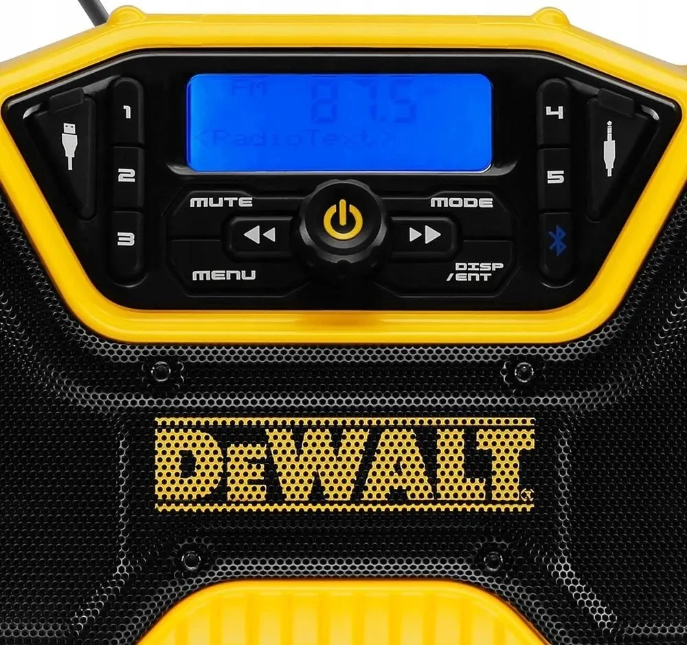 DeWALT DCR029-QW radijo imtuvas Nešiojama Juoda, Geltona