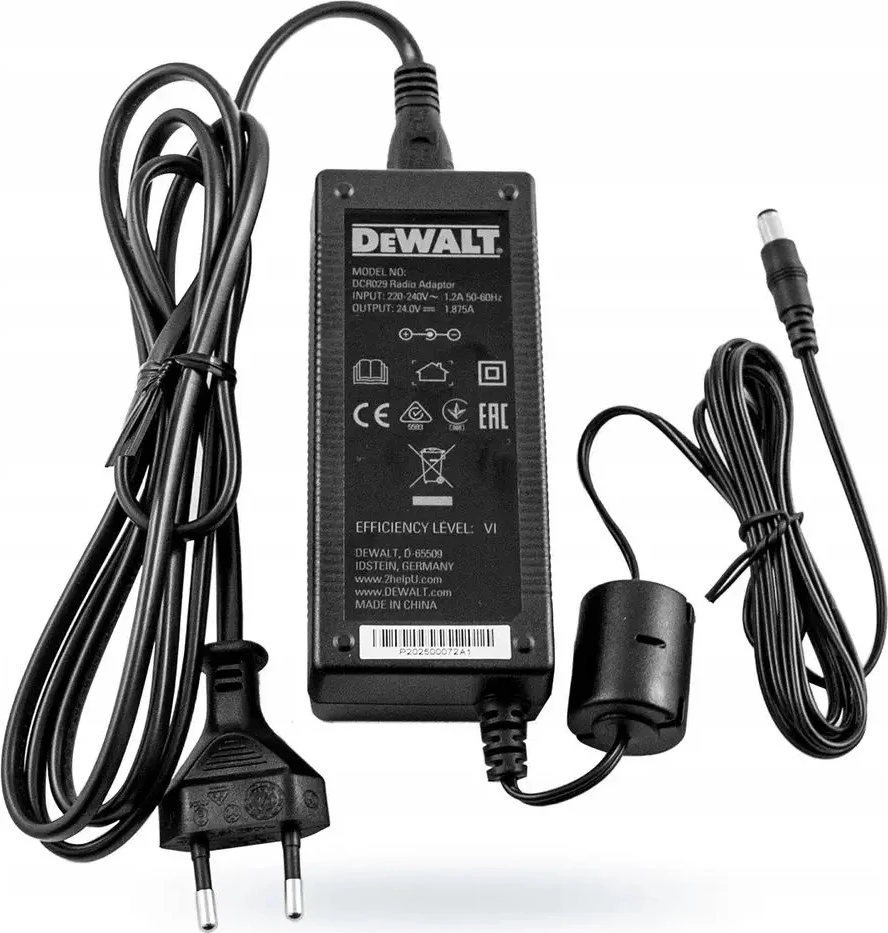 DeWALT DCR029-QW radijo imtuvas Nešiojama Juoda, Geltona
