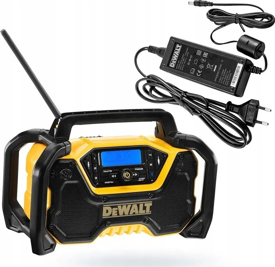 DeWALT DCR029-QW radijo imtuvas Nešiojama Juoda, Geltona