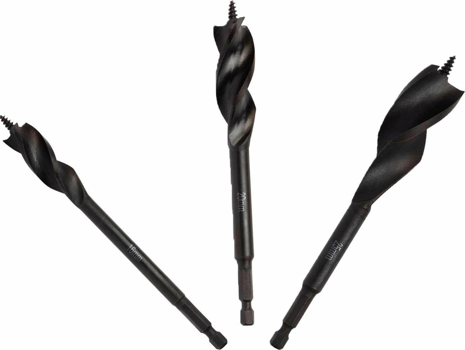Grąžtas Grąžtų rinkinys DeWalt DT90237-QZ; 1/4''; 16-25 mm; 3 vnt.
