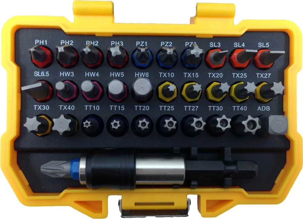 Sukimo antgalių rinkinys 32 vnt., DeWalt