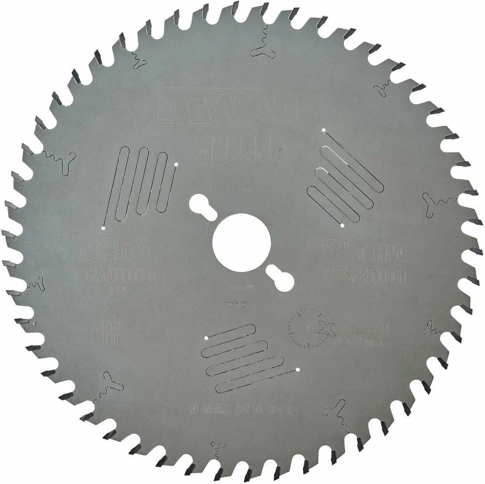 Pjovimo diskas medienai DeWalt DT4345; 250x30 mm; 50T