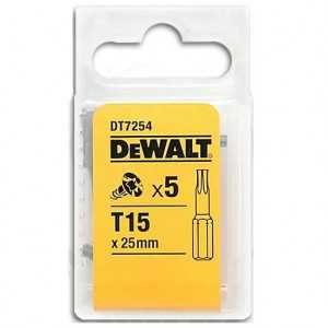 Atsuktuvas Dewalt Antgaliai Torx antgaliai 25mm T15 - DT7254