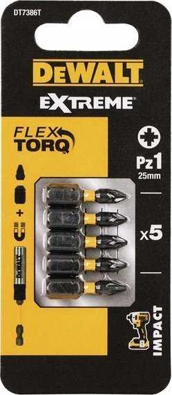 Dewalt torx antgaliai 25mm ph3 / 5vnt /